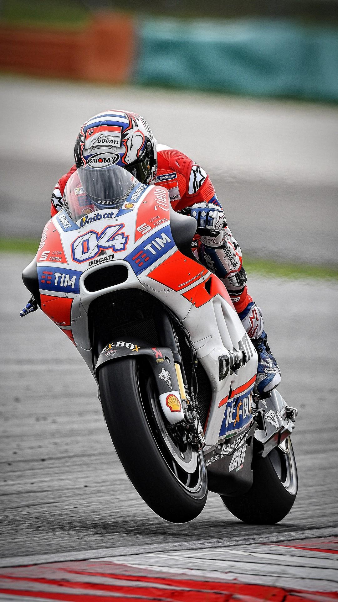 Andrea Dovizioso Ducati iPhone Wallpaper 3D iPhone