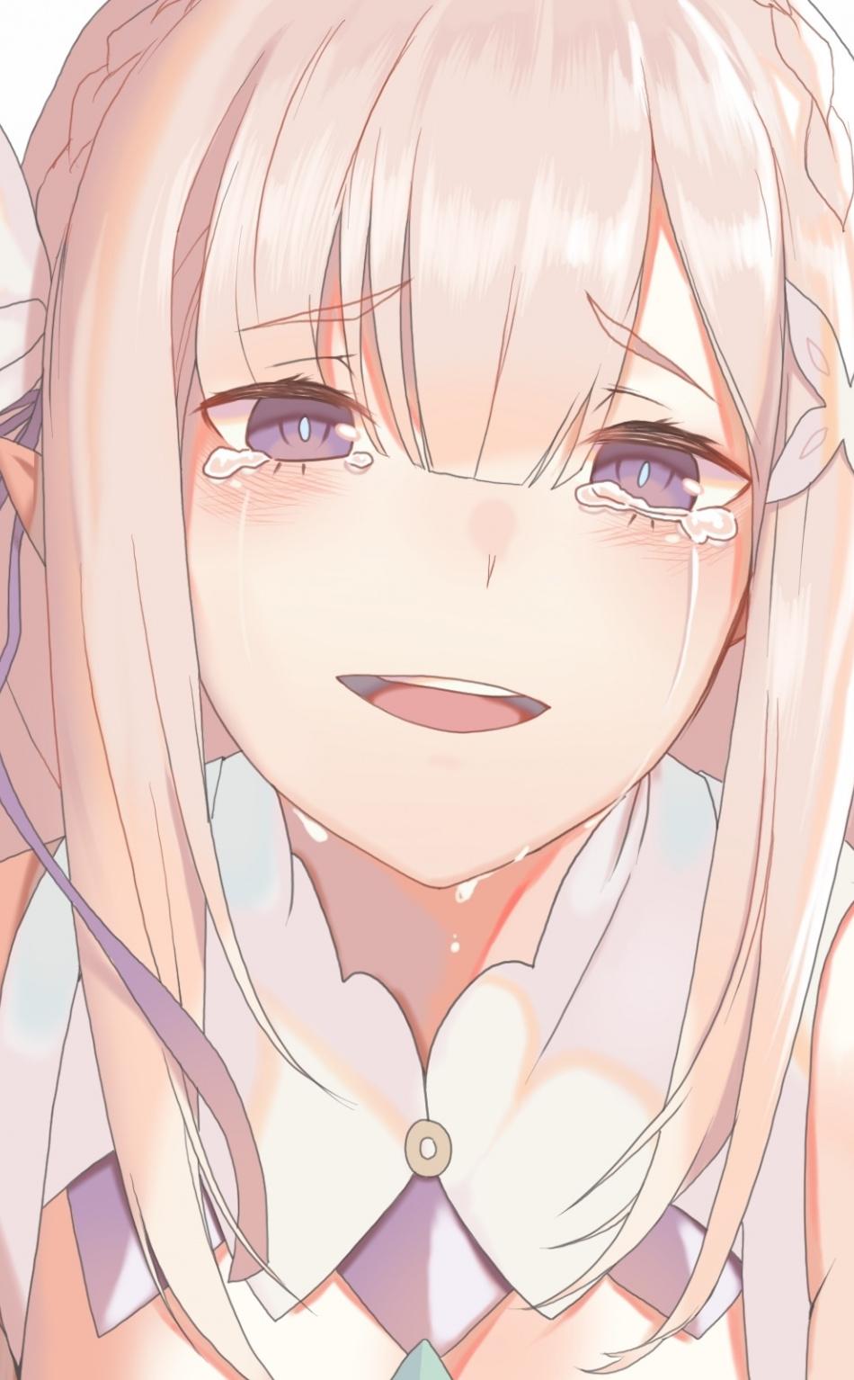 Anime Girl Crying And Smiling - FWDMY