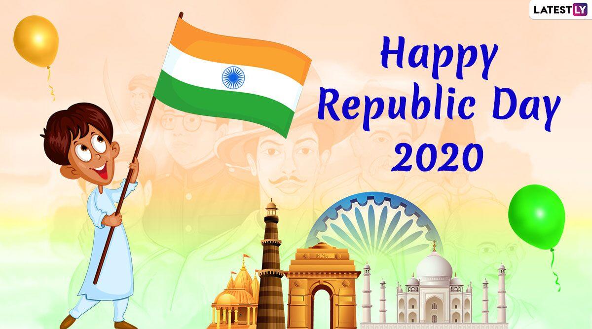 India Republic Day 2020 Image & Wishes in English And Hindi