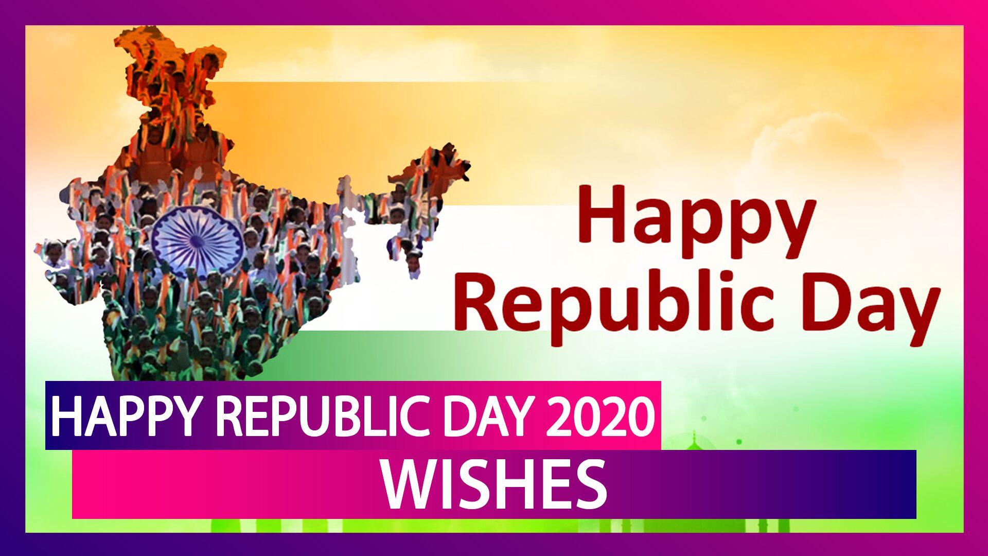 Happy Republic Day 2020 Wishes & Greetings: WhatsApp