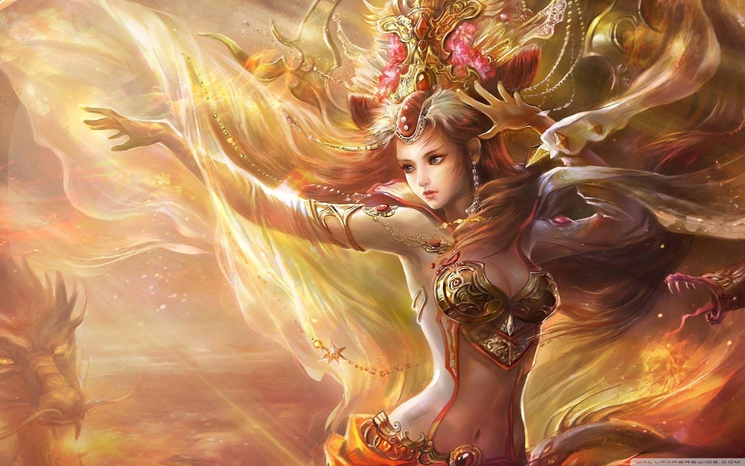 Dragon Queen Ultra HD Desktop Background Wallpaper