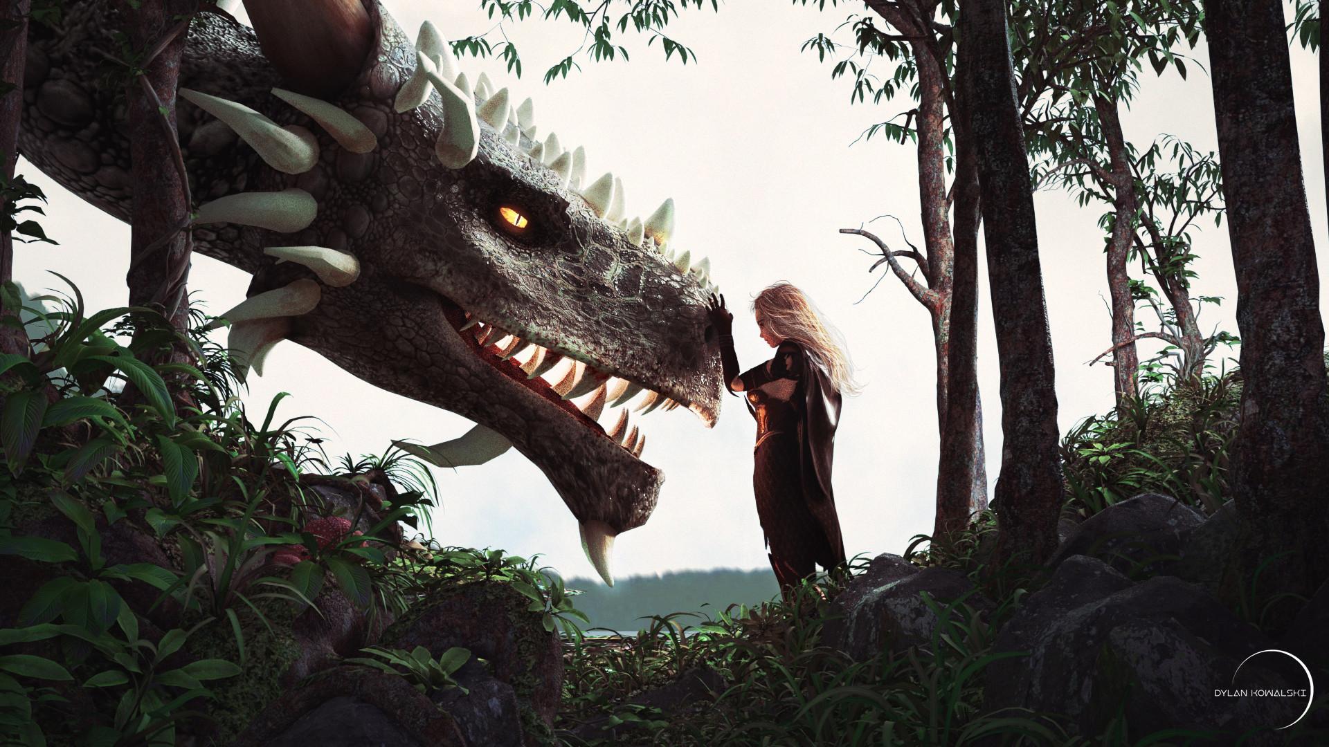 Dragon Queen, HD Artist, 4k Wallpaper, Image, Background