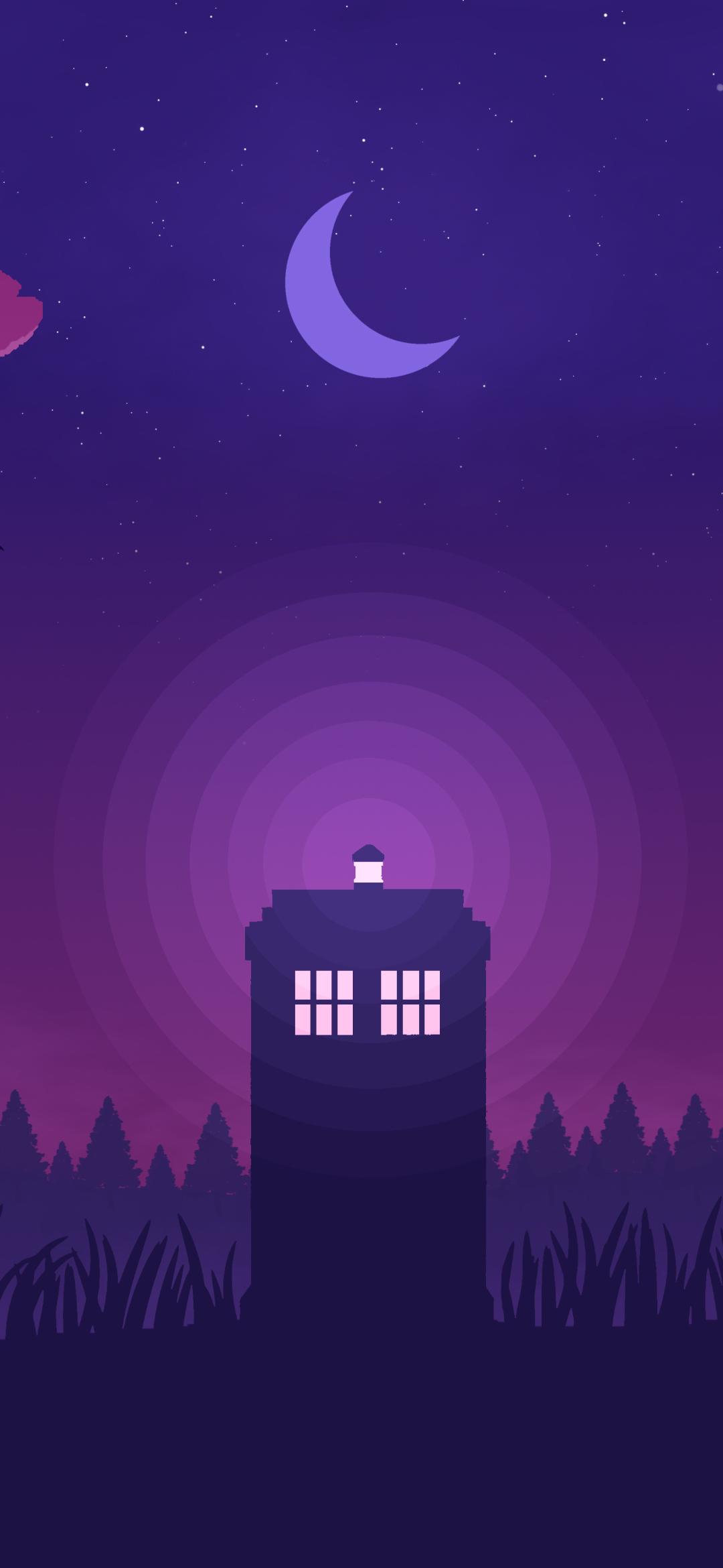 Doctor Who Minimal Art 1080x2340 Resolution