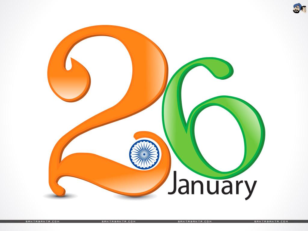 } 26 January Happy Republic Day Wallpaper in HD FREE