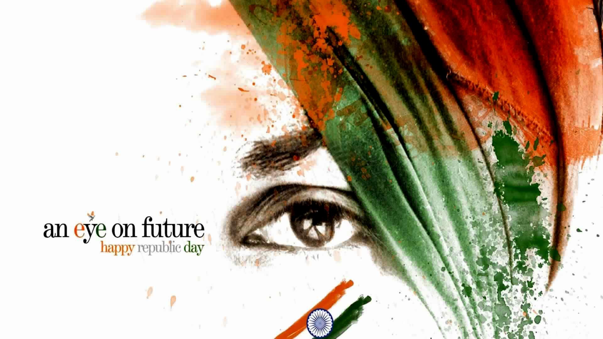 Happy Republic Day 3D Wallpaper Download 1920×1080