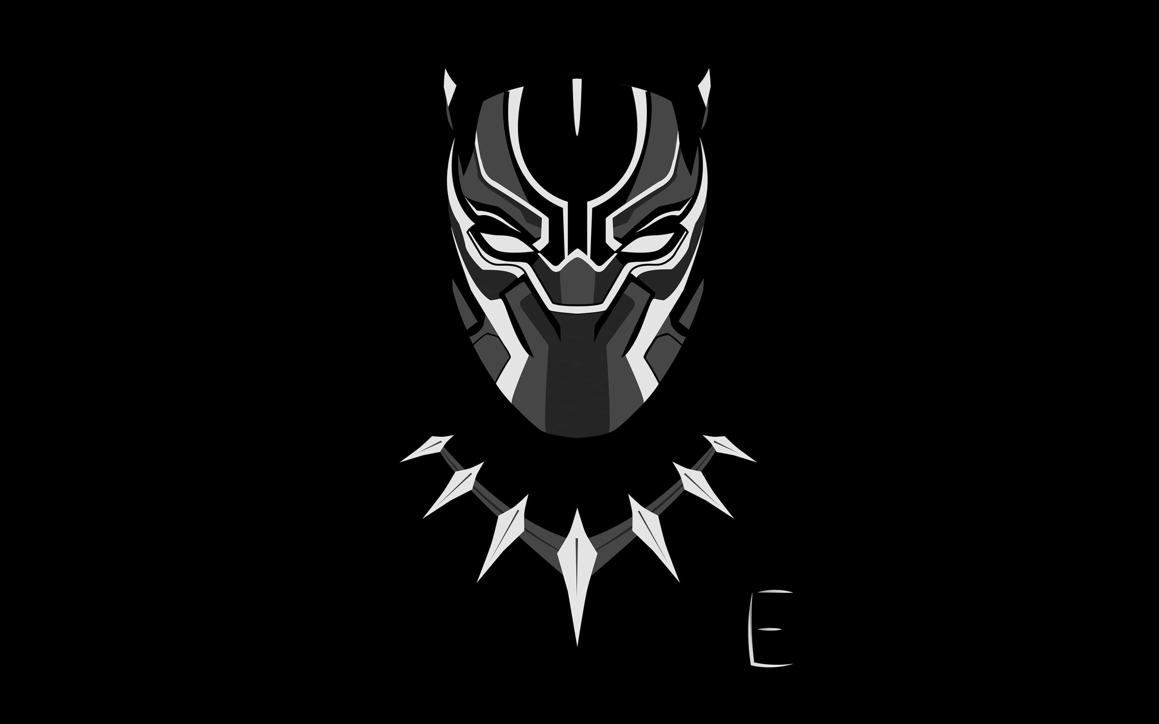 Black Panther Minimalism Black Panther Minimalism is an HD desktop wallpaper posted in ou. Desktop wallpaper black, Marvel wallpaper, Black panther HD wallpaper