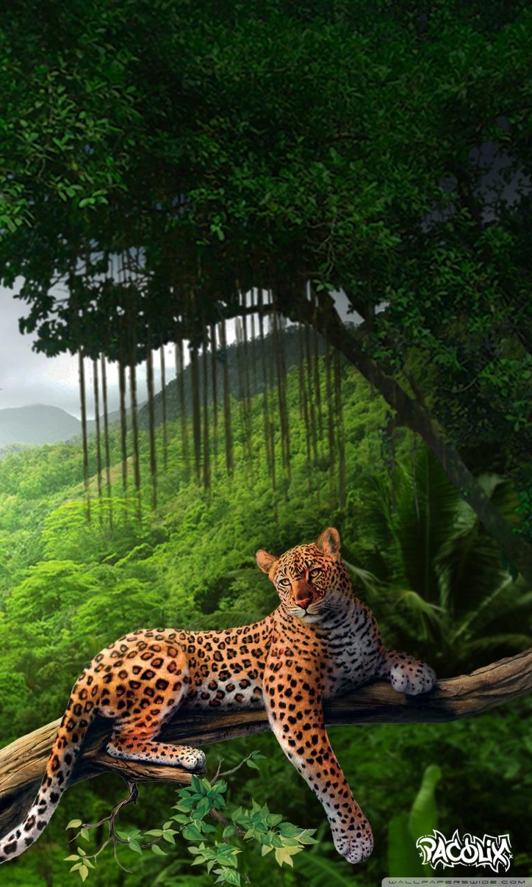 Jungle Photo Manipulation by Pacolix Ultra HD Desktop