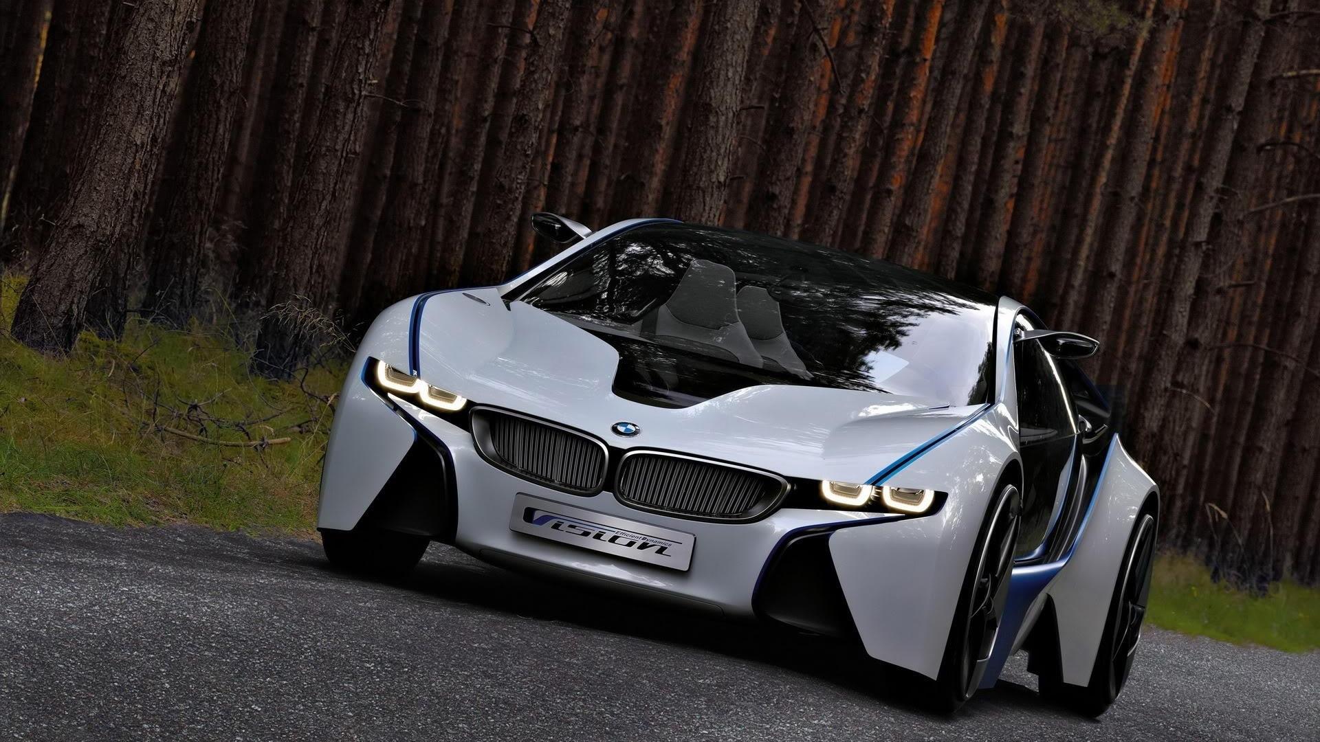 BMW i8 Hybrid Car Desktop Wallpaper