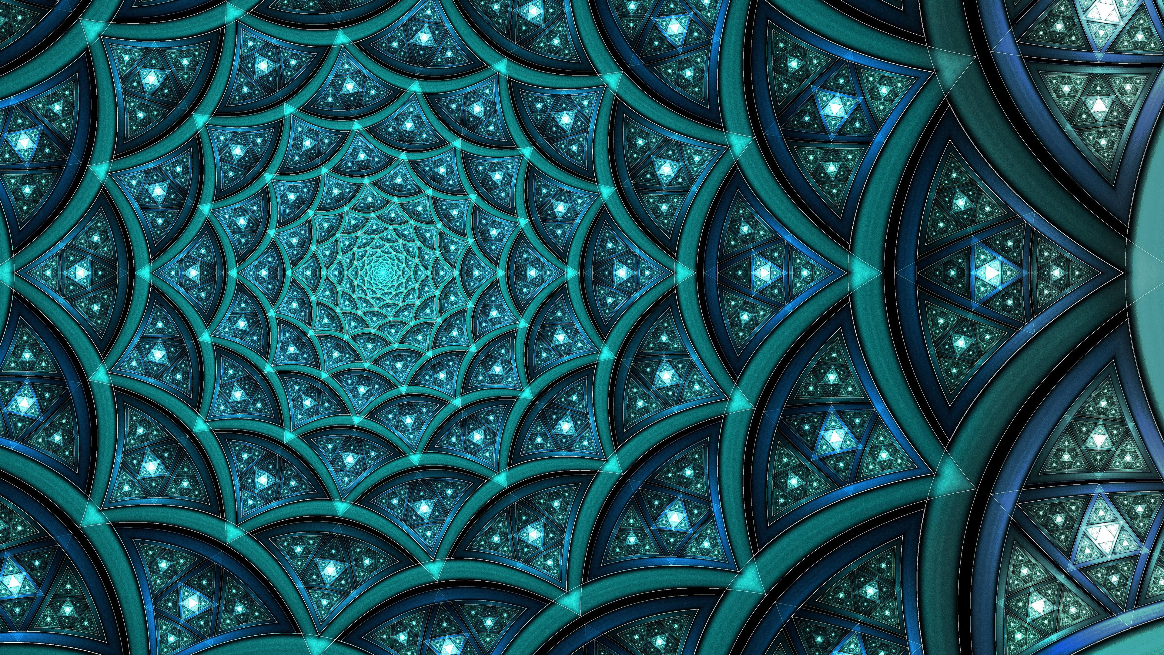 fractal hd wallpaper cube