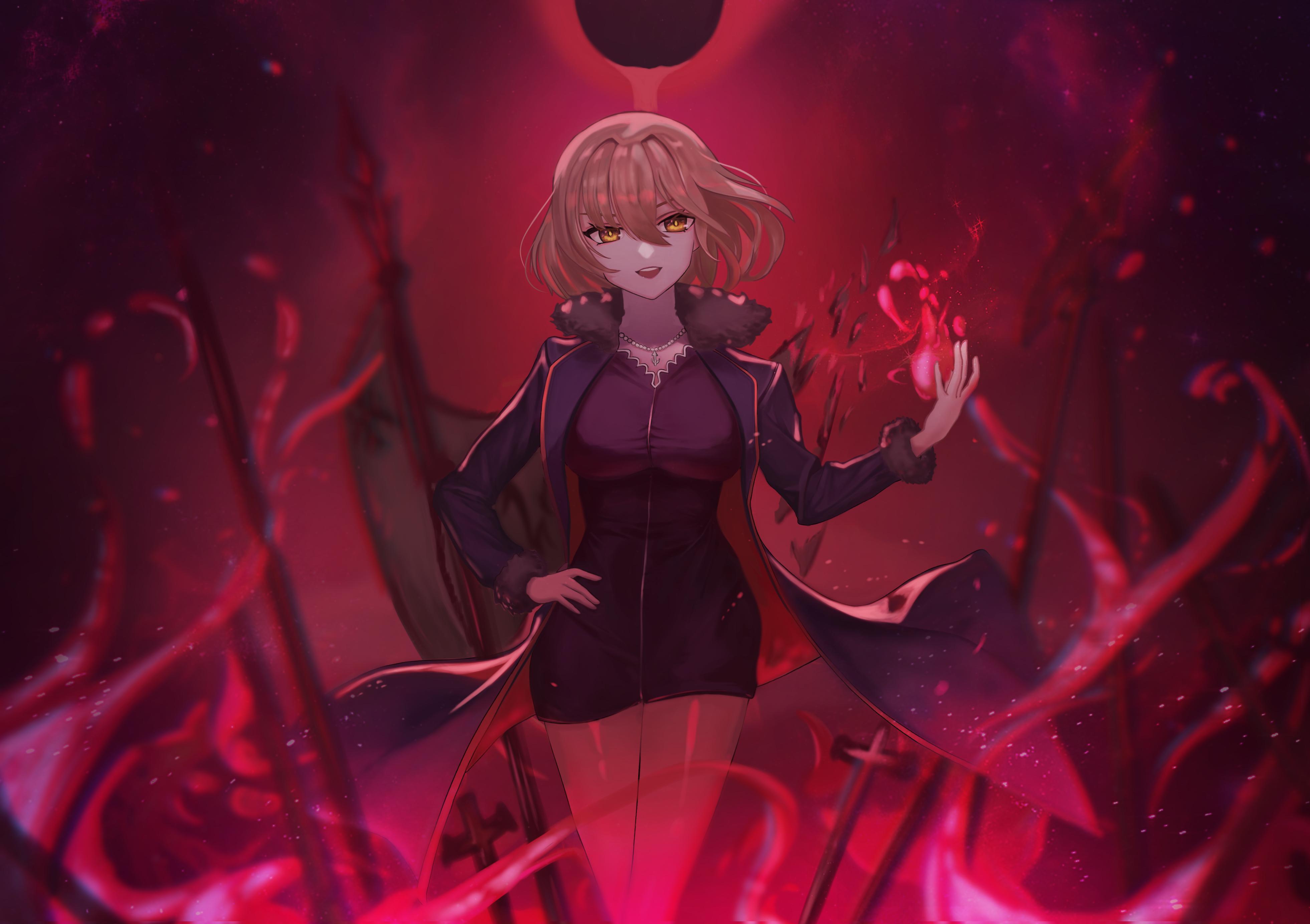 Jeanne d'Arc Alter Wallpaper, HD Anime 4K Wallpaper, Image
