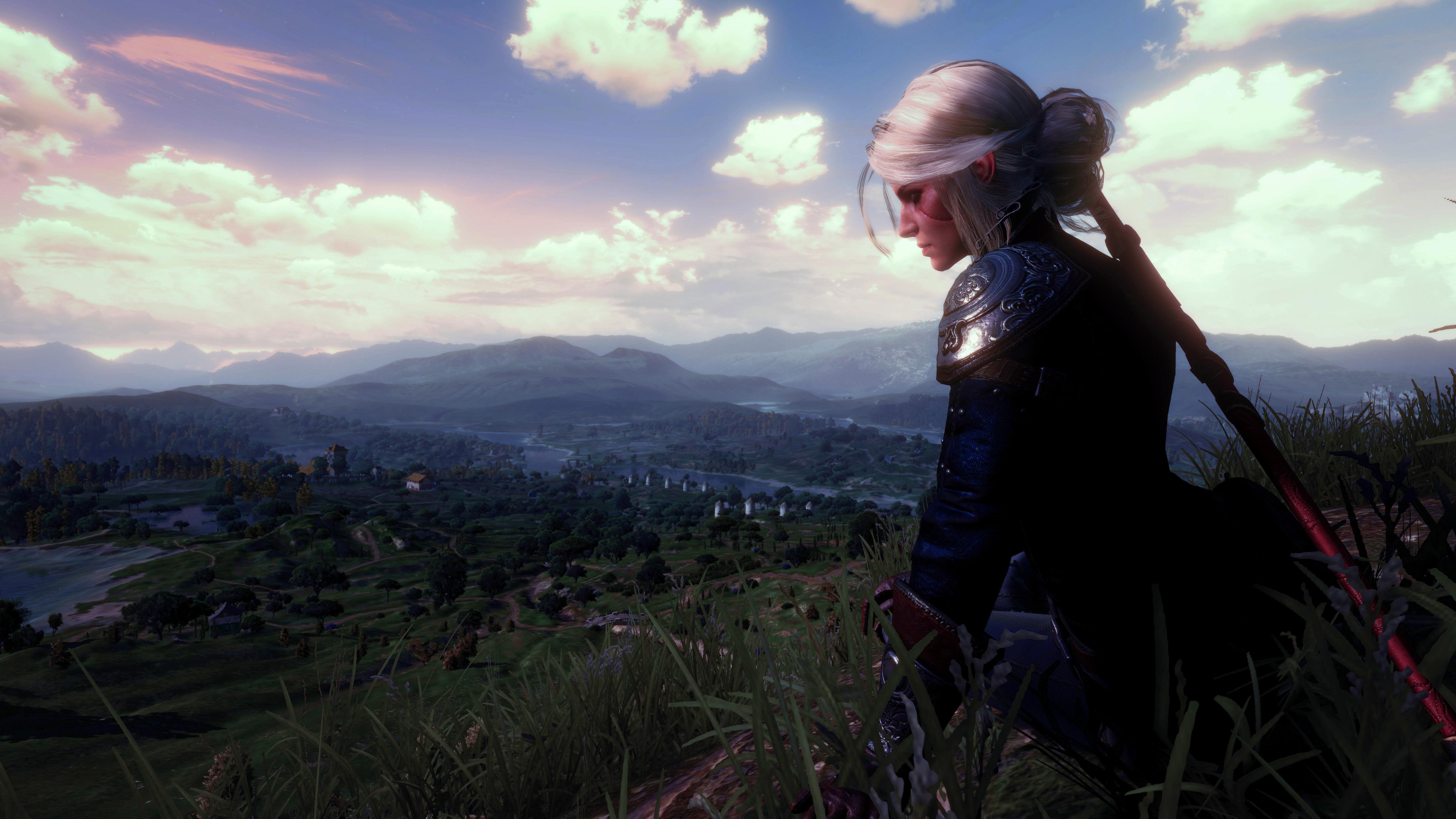 Ciri Witcher 3 Wild Hunt 5K Wallpaper, HD Games 4K