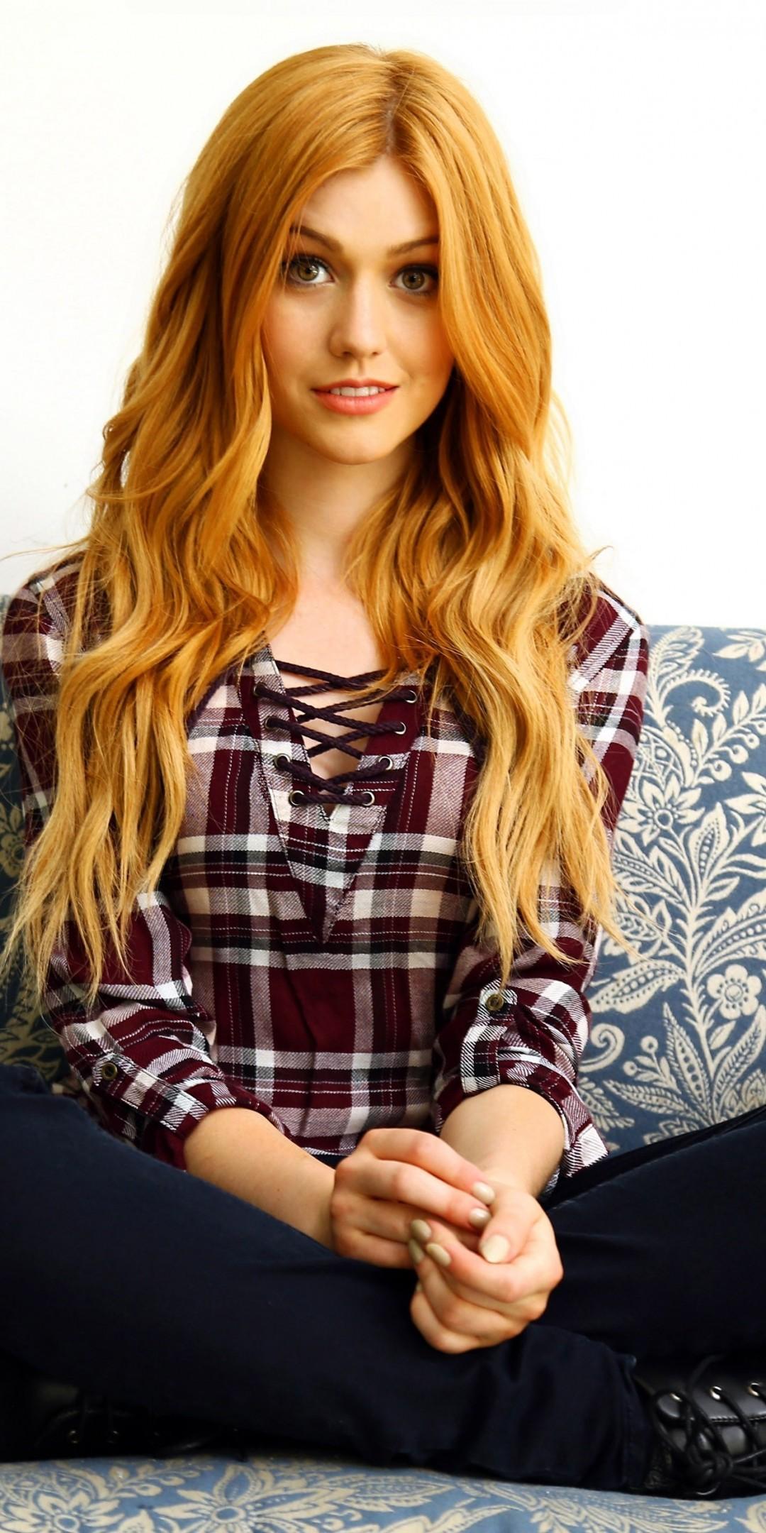 Download 1080x2160 Katherine Mcnamara, Actress, Redhead