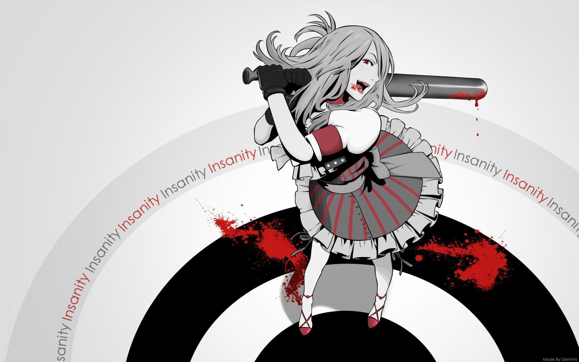 Insanity Wolf Wallpaper Girl No More Heroes
