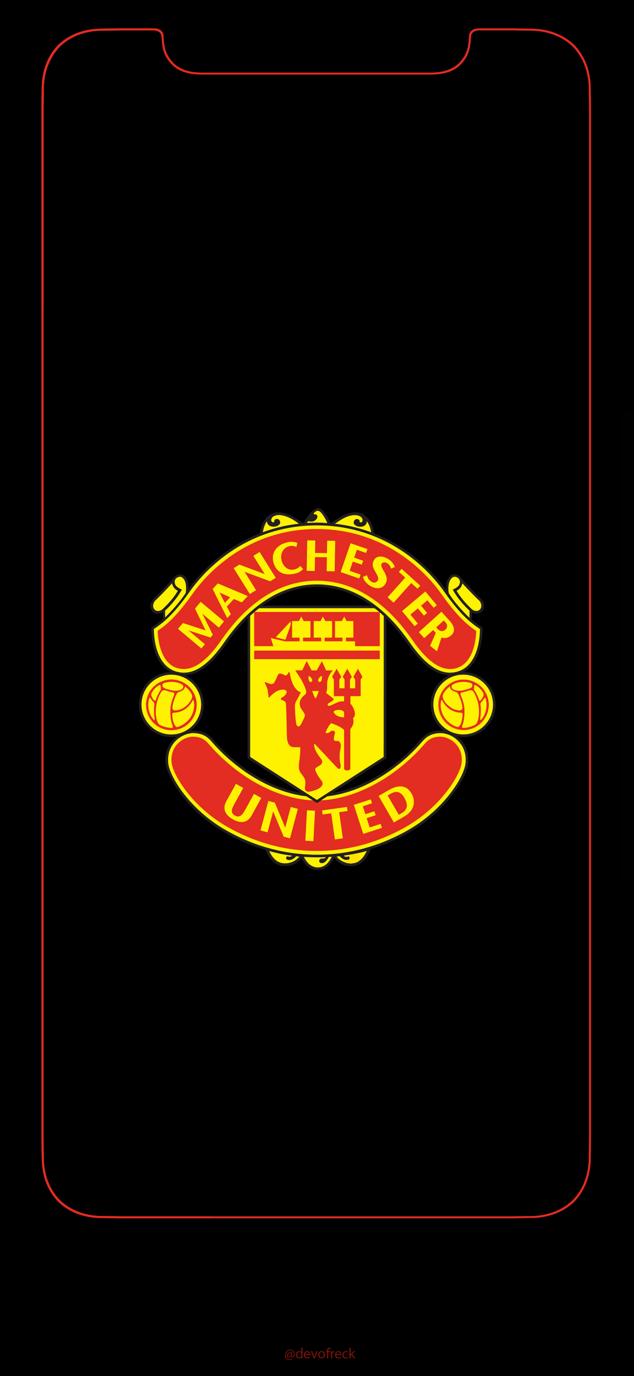 Minimalist MUFC iPhone Wallpapers - Wallpaper Cave