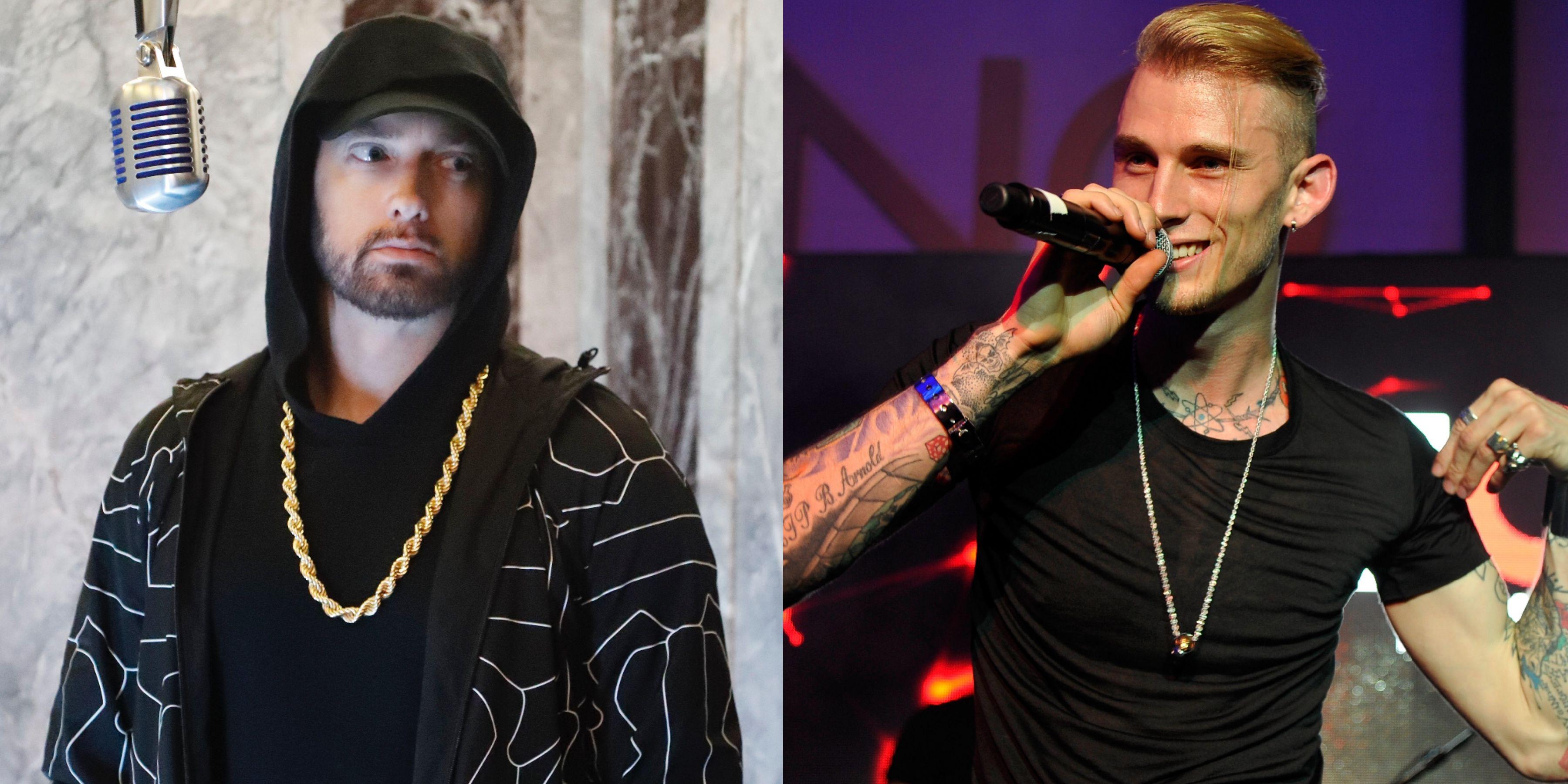 Eminem's Music to Be Murdered By Tackles Machine Gun Kelly Beef