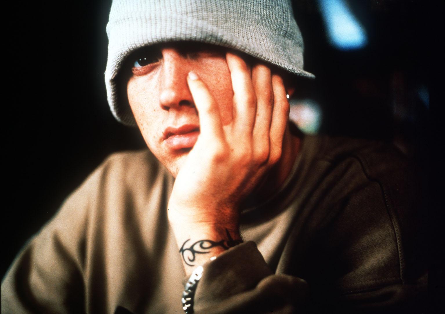 Eminem breaks own chart record amid controversy over