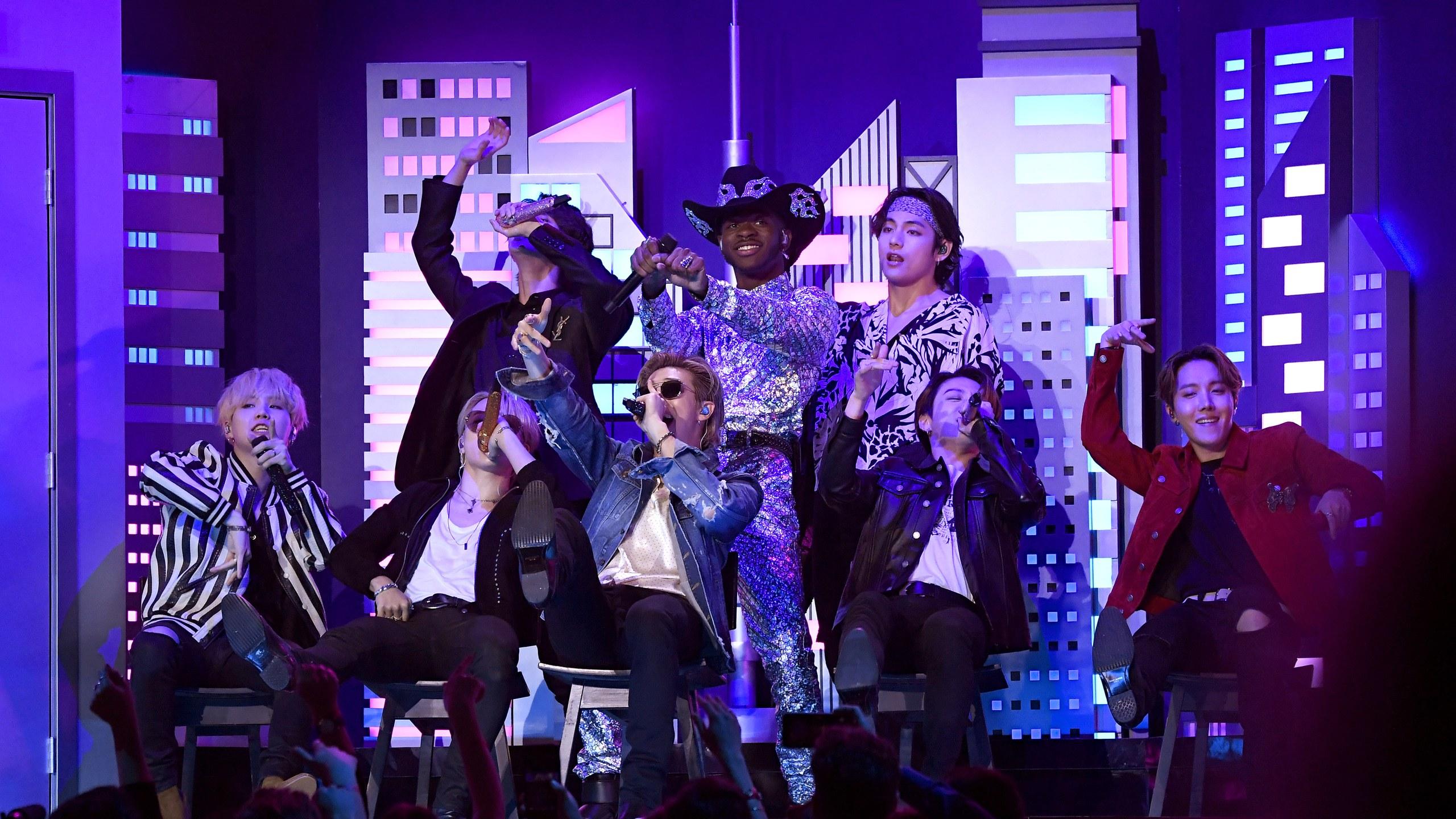 Lil Nas X, BTS, and More Performed “Old Town Road” at