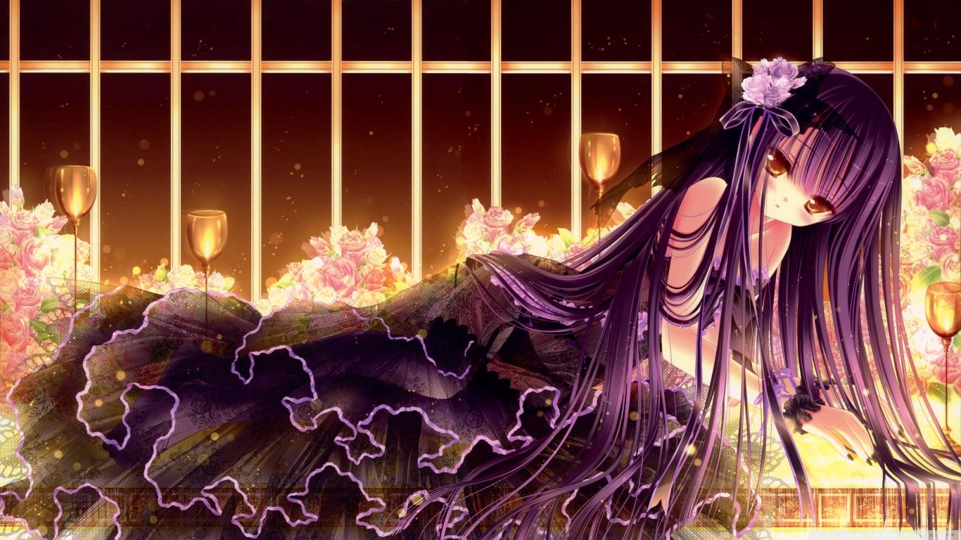 lolicon anime. headpone lolicon girl anime HD wallpaper