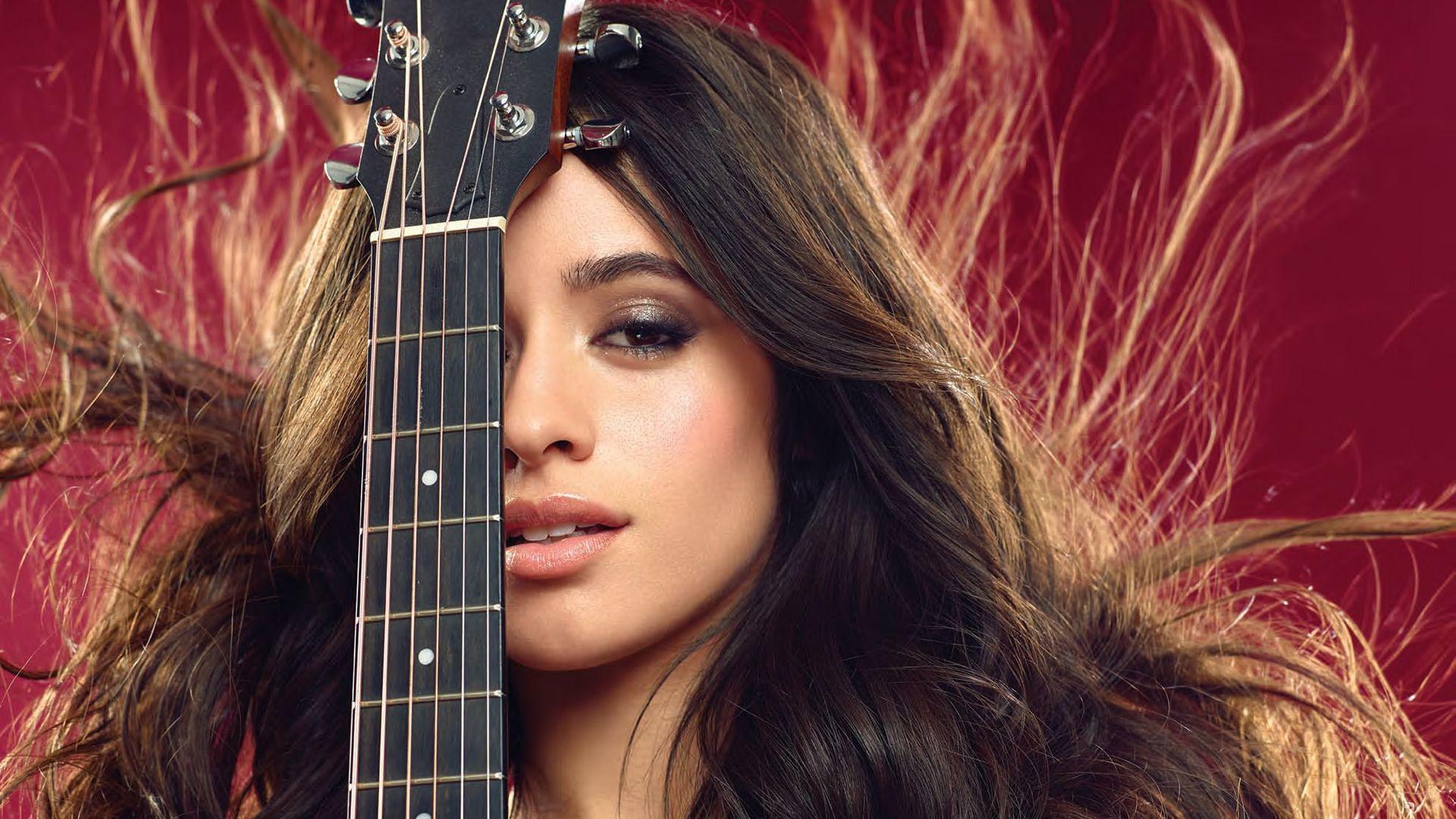 Camila Cabello Guitar. Camila cabello, Celebrity wallpaper