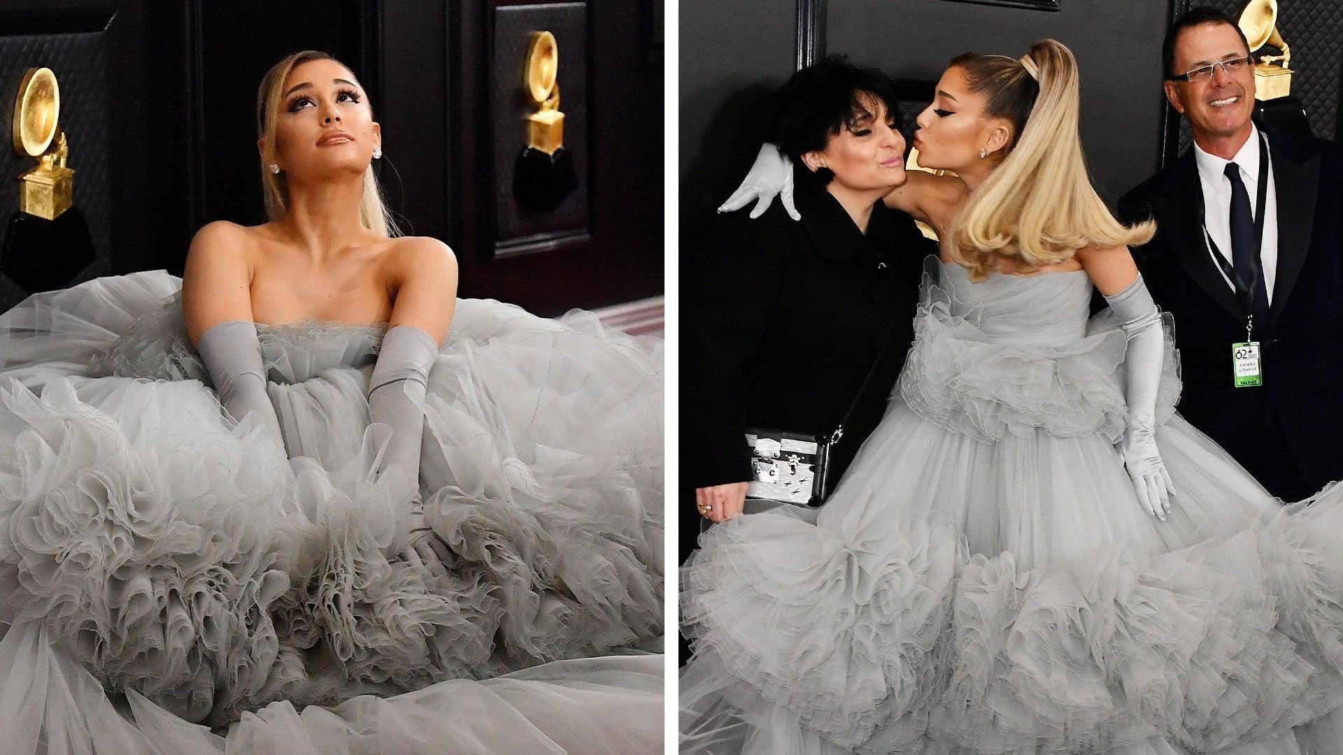 Ariana Grande Brings Parents to the 2020 GRAMMYs - See
