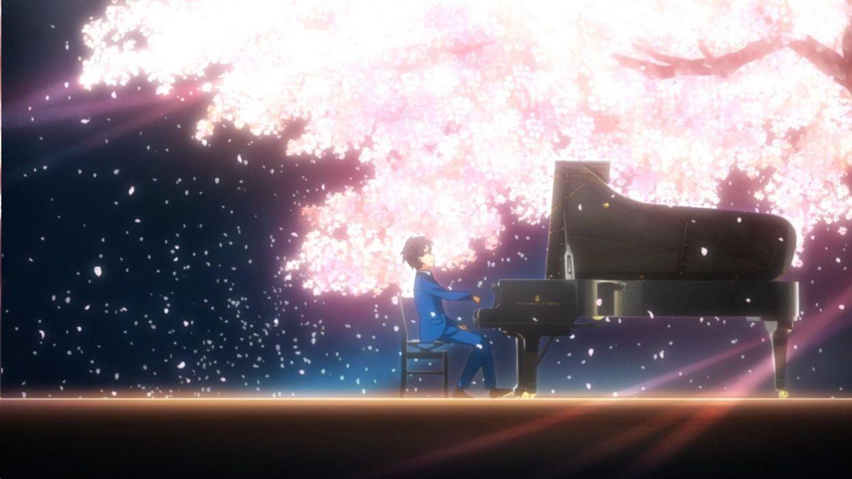 Your Lie in April Piano Wallpaper Free Your Lie in April Piano Background