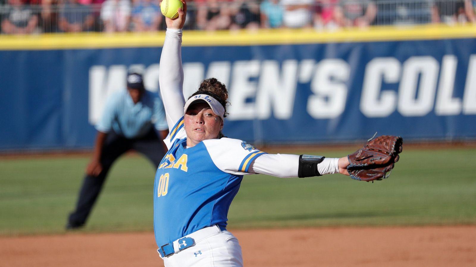 UCLA Hits 4 HRs, Routs Oklahoma 16 3 In Softball Game 1