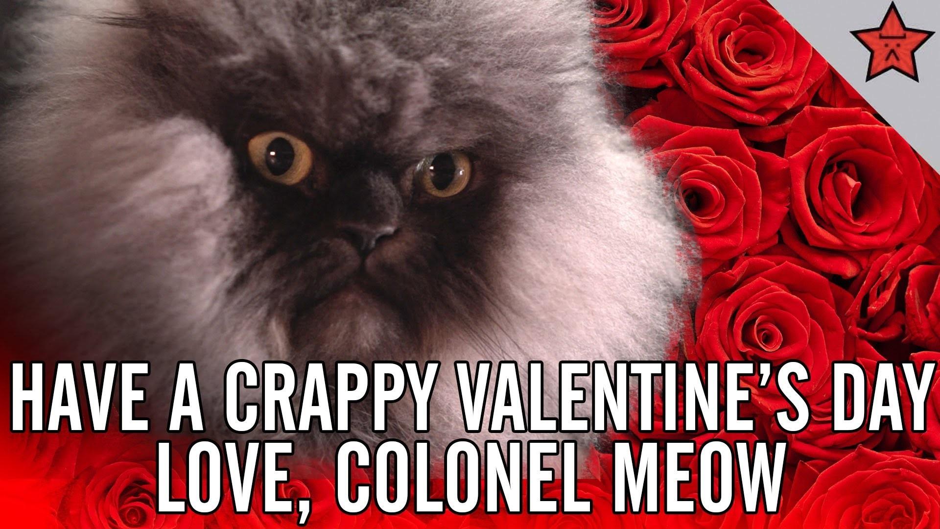 Valentine Cats Wallpaper