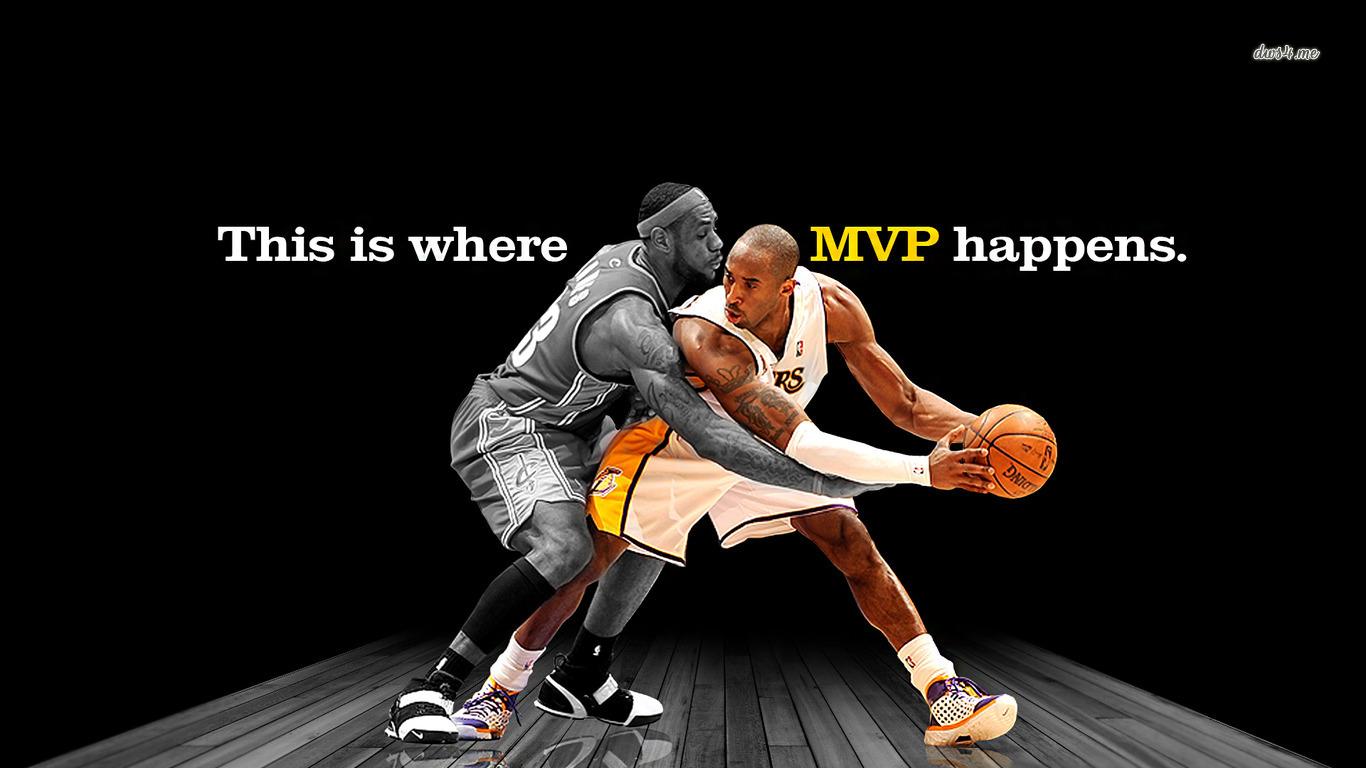 Kobe Bryant vs. LeBron James wallpaper wallpaper
