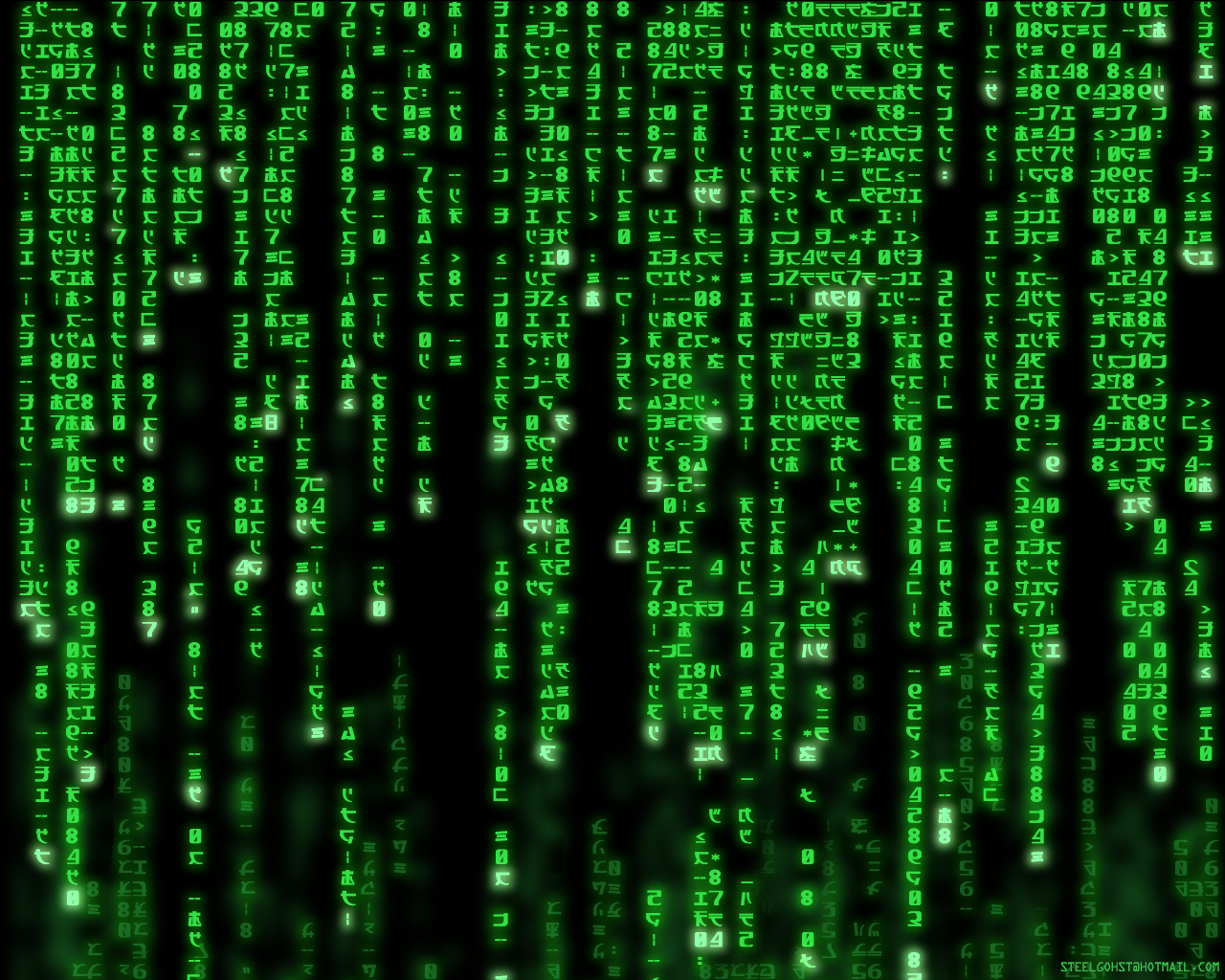 The Matrix Desktop Background