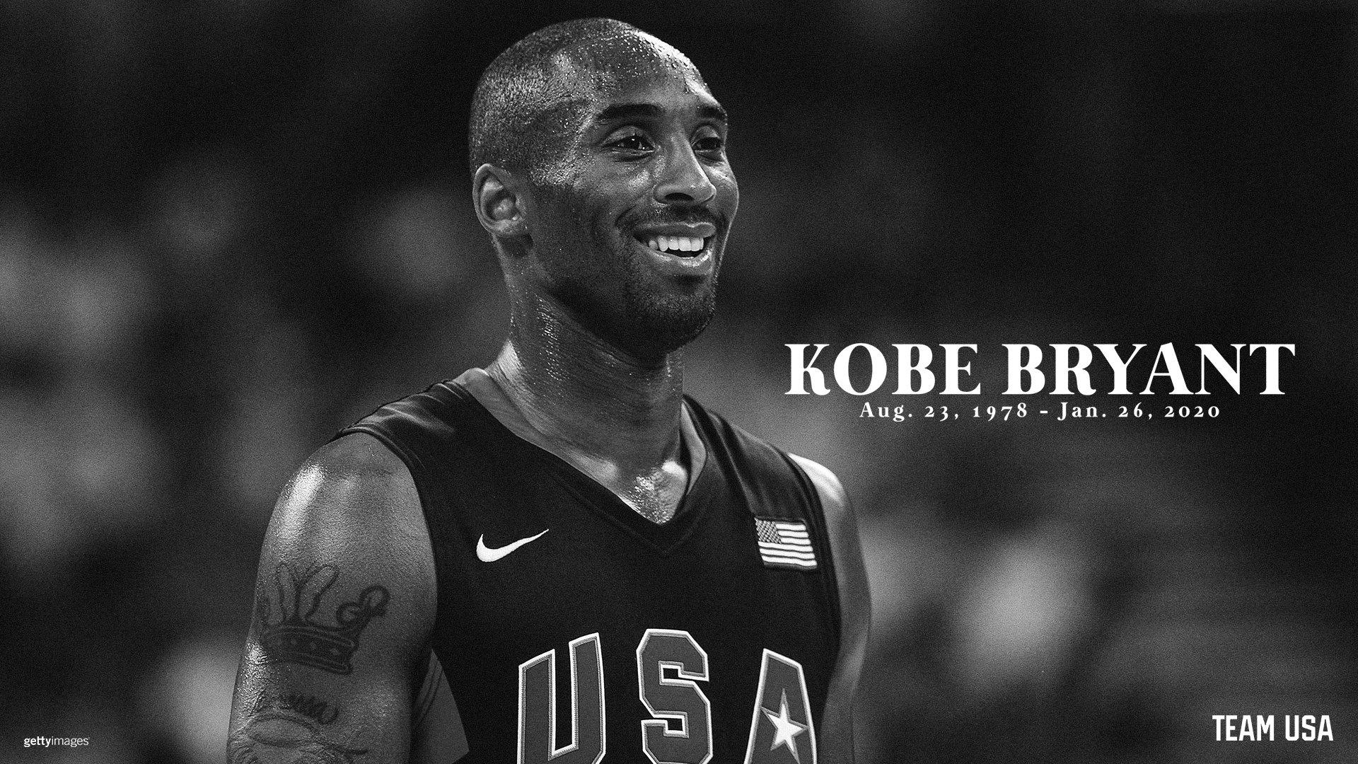 Team USA. Rest In Peace, Kobe Bryant