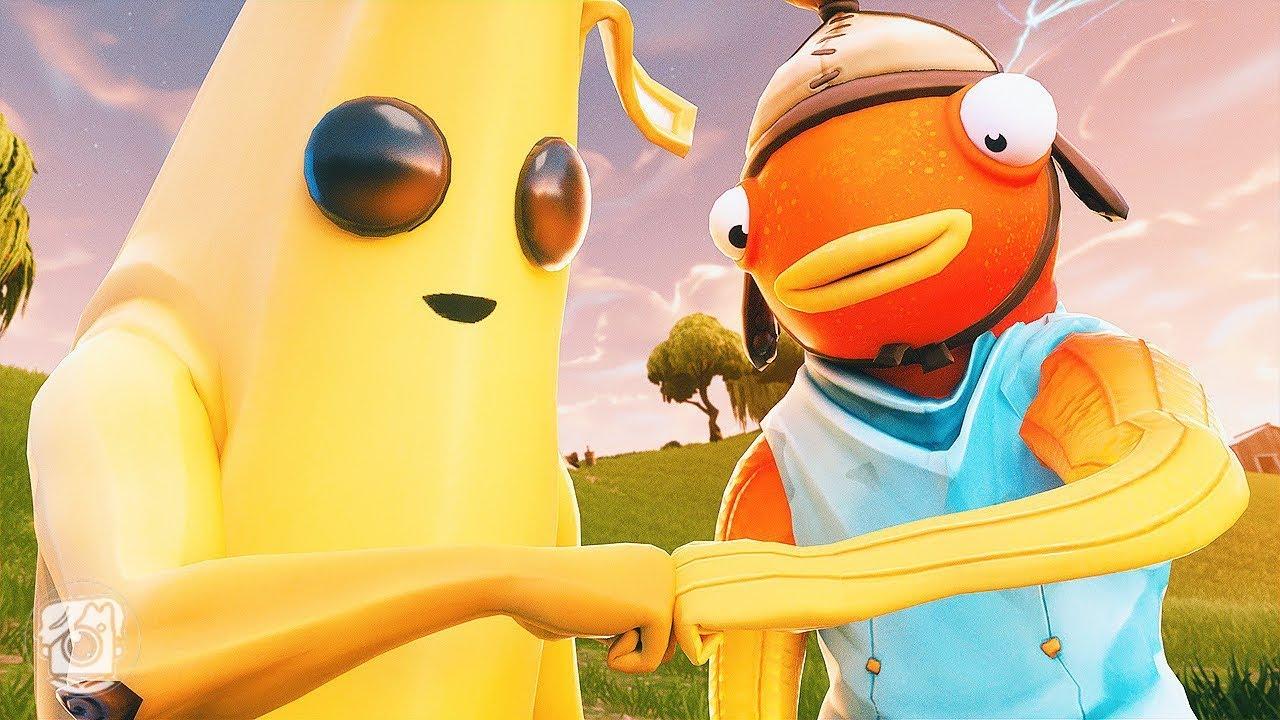 PEELY AND FISHSTICK BECOME BEST FRIENDS!! A Fortnite Short Film