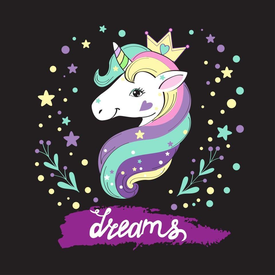 Unicorn Dreams. Unicorn art, Unicorn illustration, Unicorn