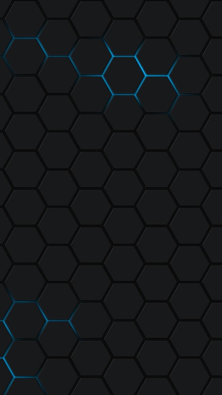 Abstract Hexagon (720x1280) Wallpaper