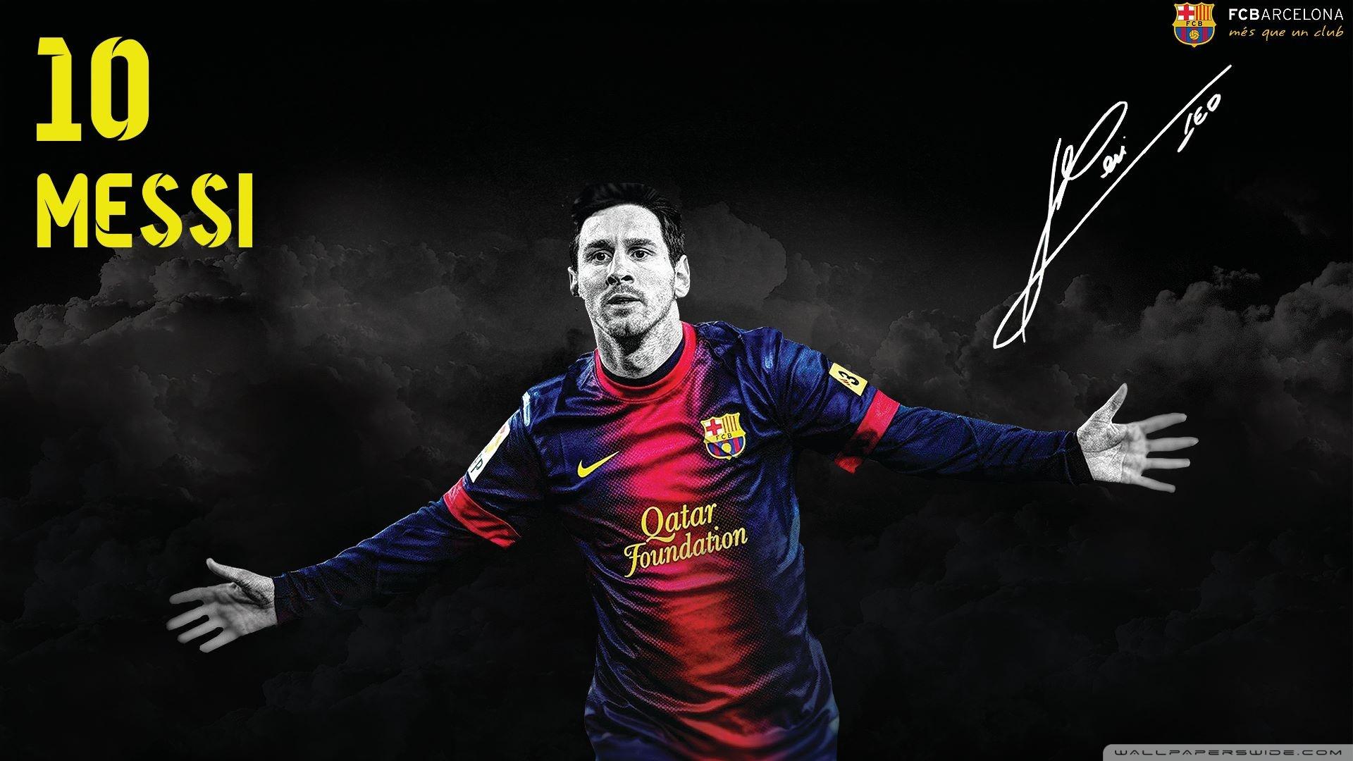 Messi Wallapaper Barcelona Ultra HD Desktop Background