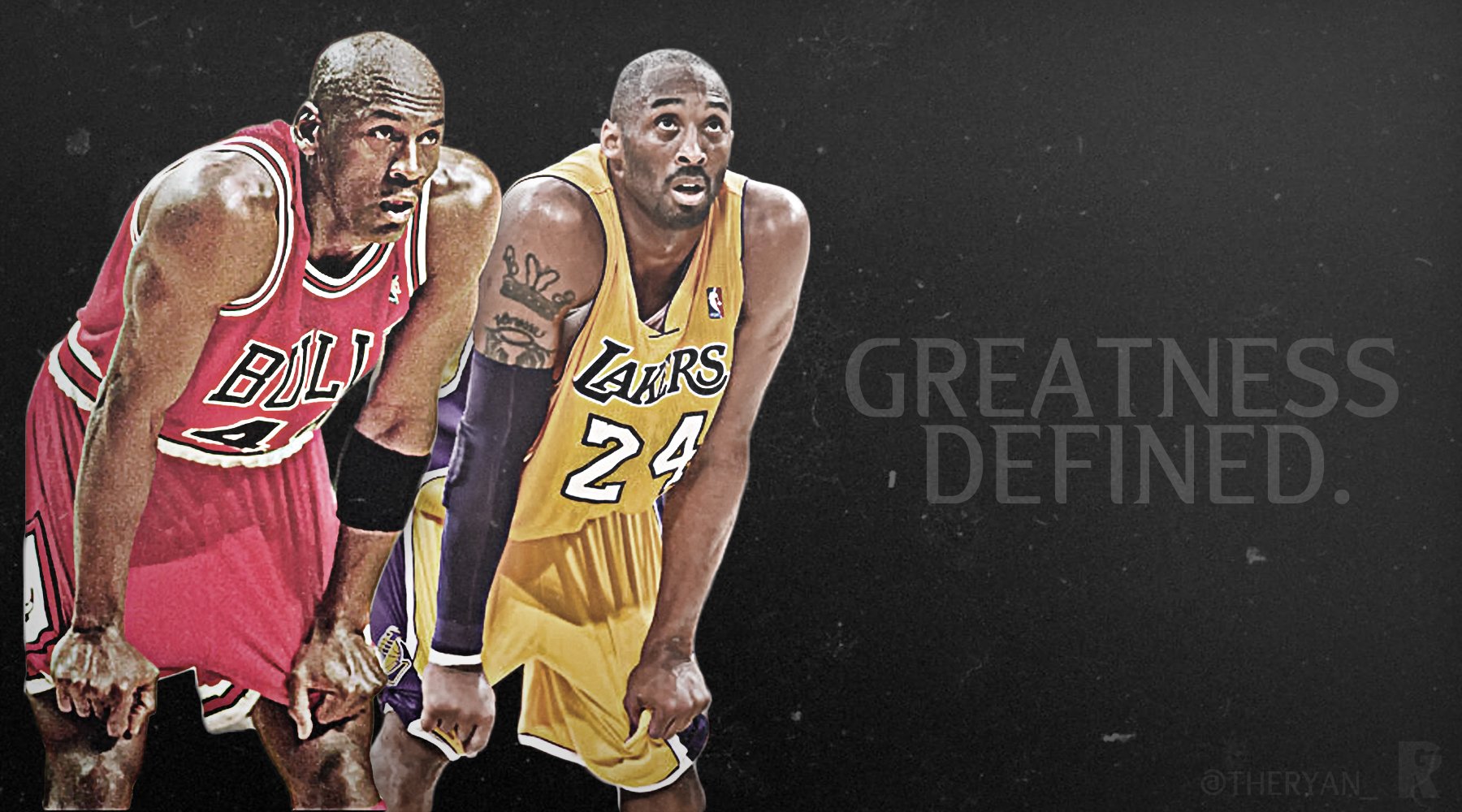 Kobe and Jordan Wallpaper