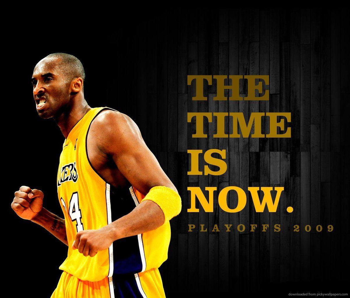 Download Kobe Bryant The Time Is Now Wallpaper For Samsung