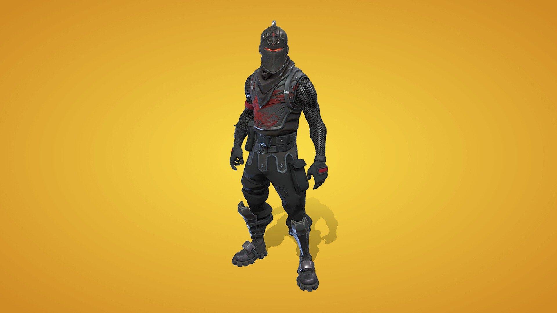 Black Knight Outfit model
