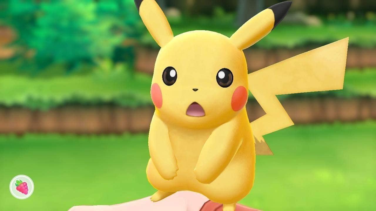Let's Go Pikachu Surprised 4. Pikachu, Pokemon, New pokemon