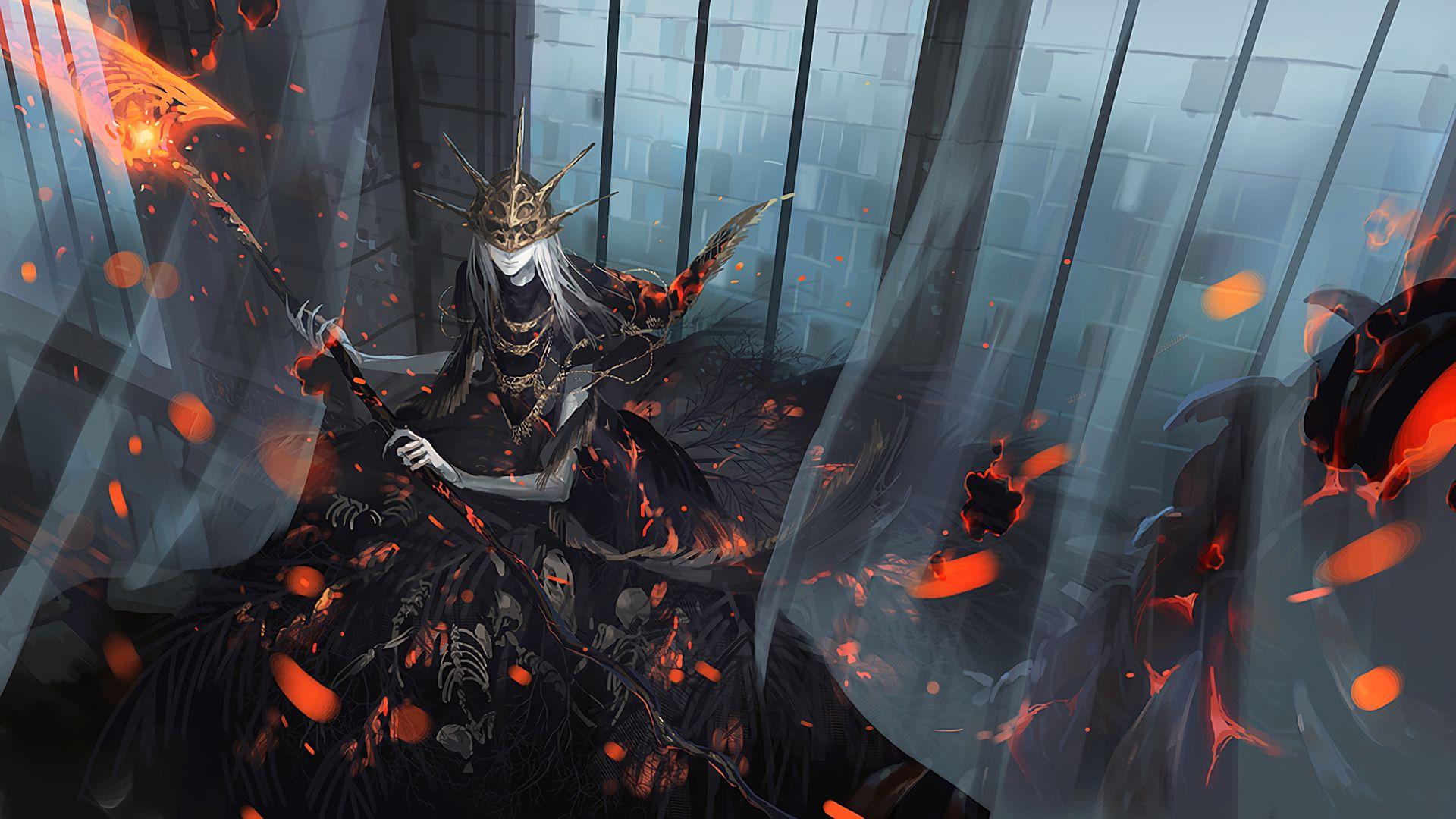 Dark Souls and Bloodborne wallpaper dump Spoilers ahead