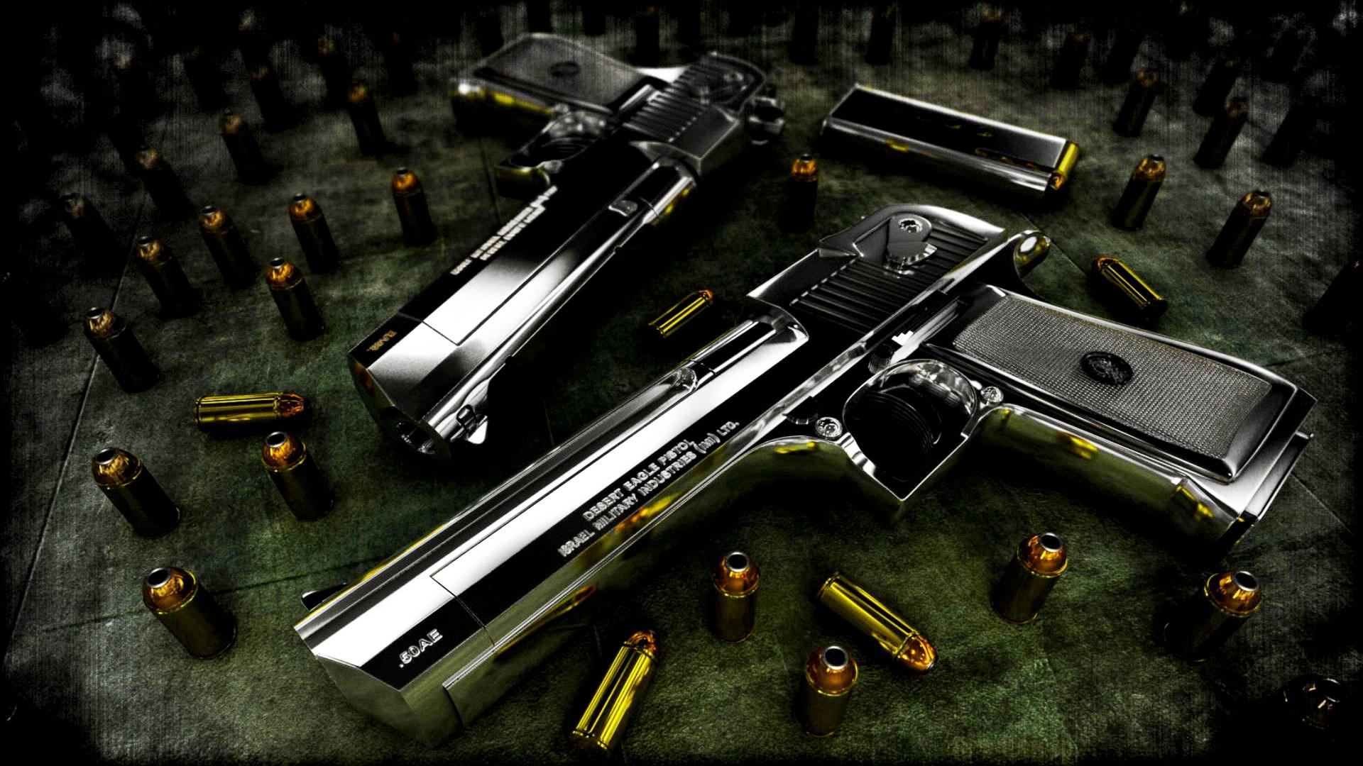3D Guns Wallpaper