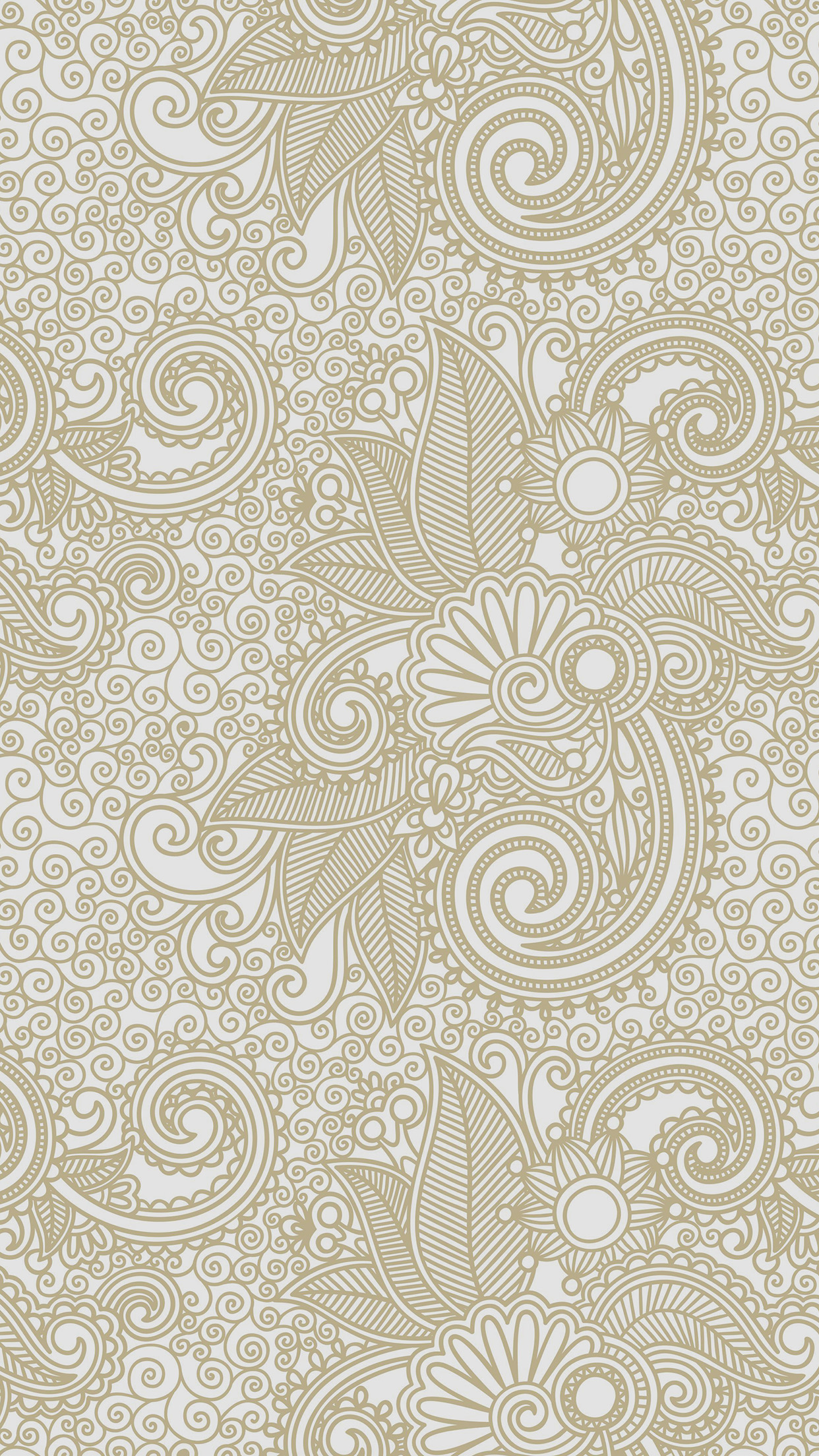 iPhone 6 Wallpaper design flower line pattern