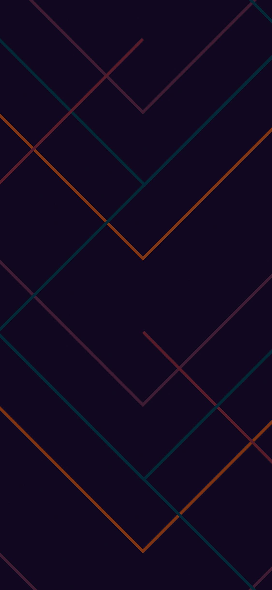 iPhoneXpapers dark geometric line pattern