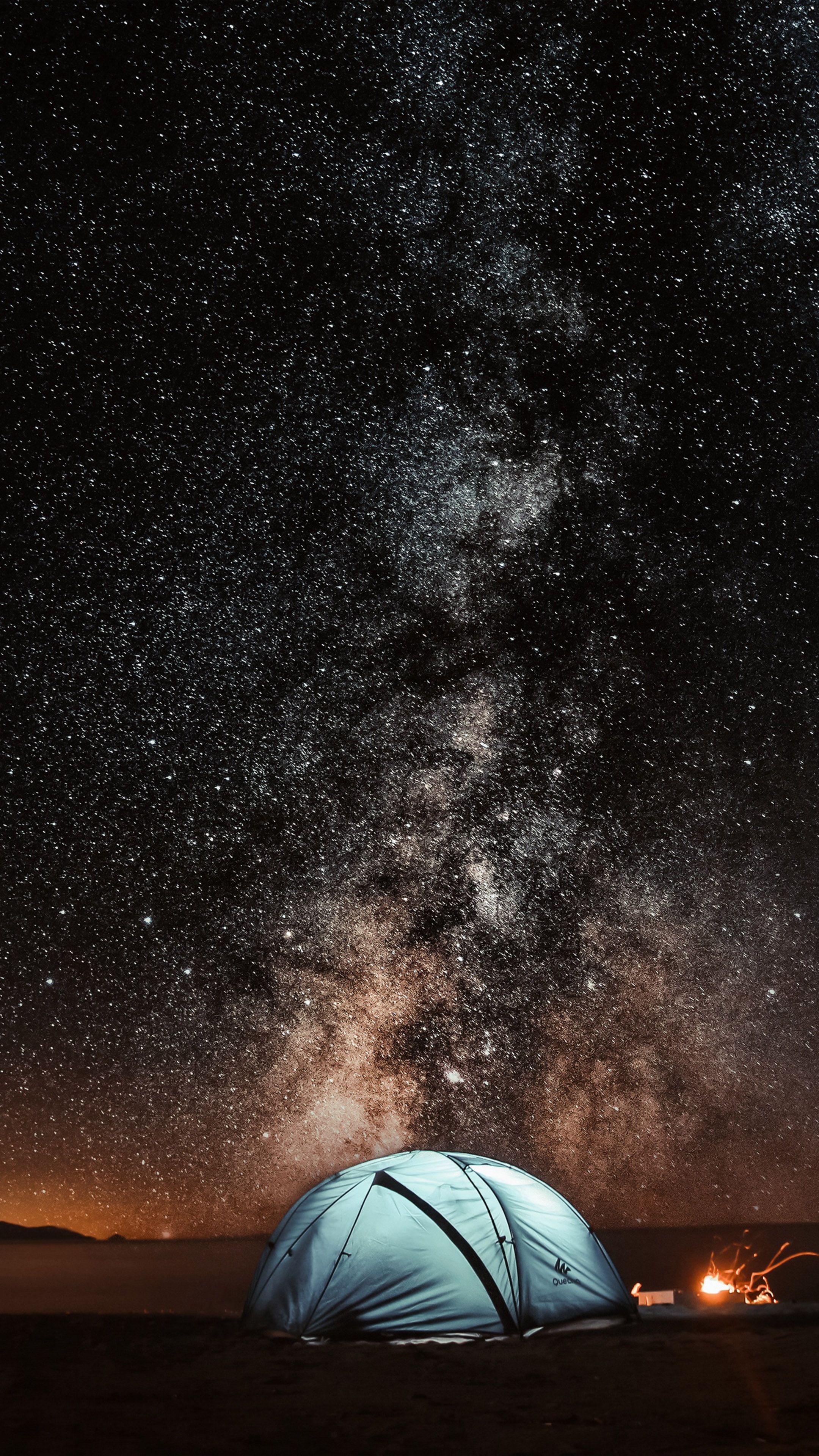 Tent Starry Night Sky Tourists. Starry night sky, Night sky