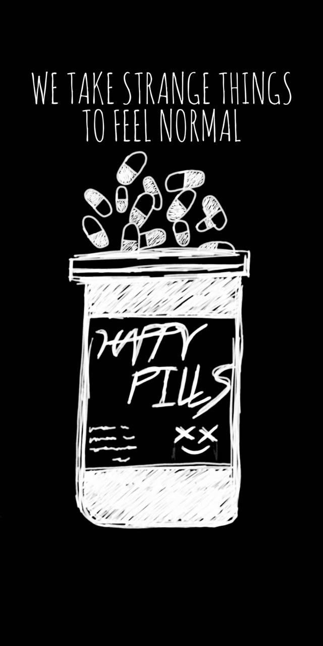 Happy Pills wallpaper