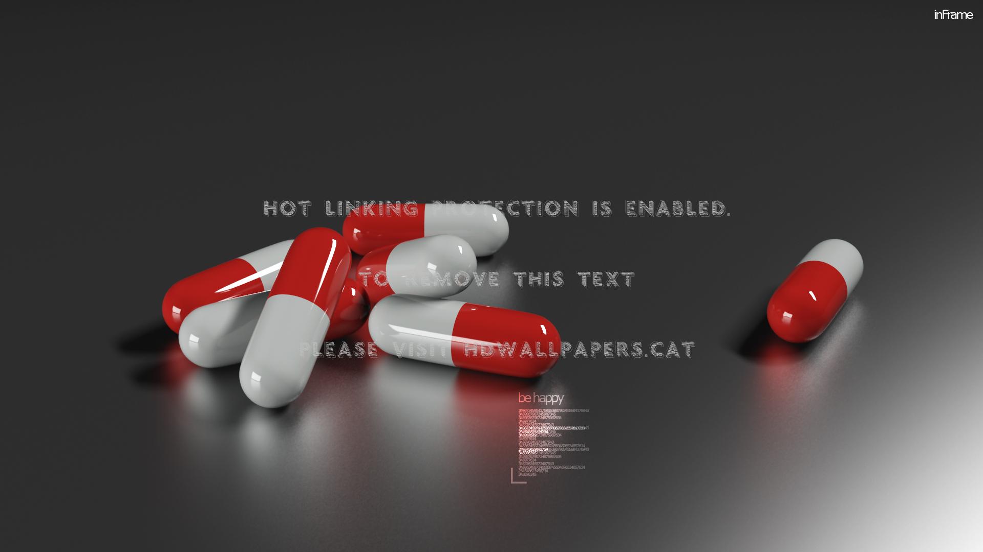 happy pills HD abstract digital 3D and cg