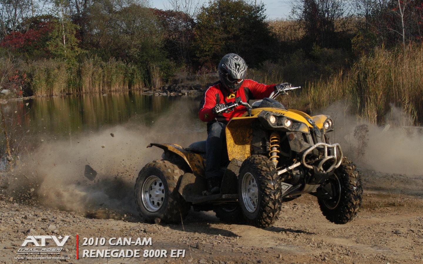 Free download Wallpaper Can Am Renegade ATV Trail Rider