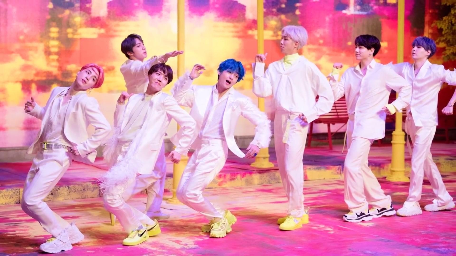 BTS for Dispatch Boy With Luv MV behind the scene
