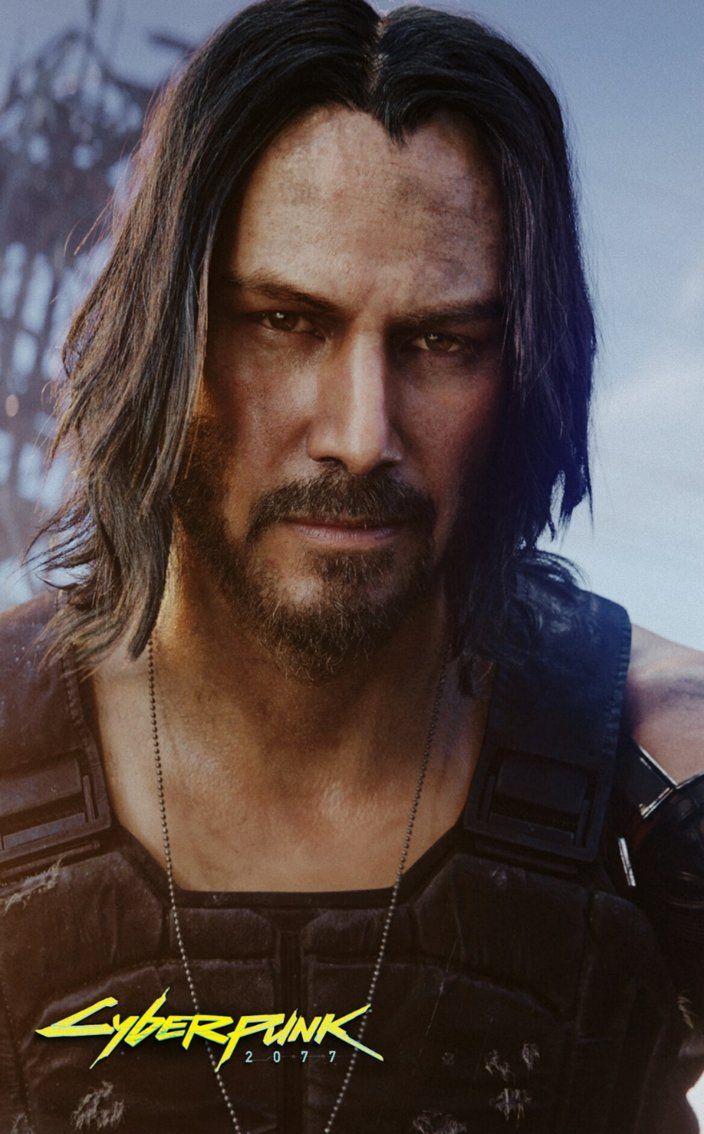 Keanu Reeves Cyberpunk 2077 Mobile Wallpaper