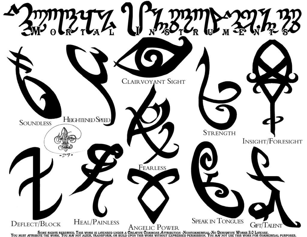 Mortal Instruments Image Runes HD Wallpaper And Background