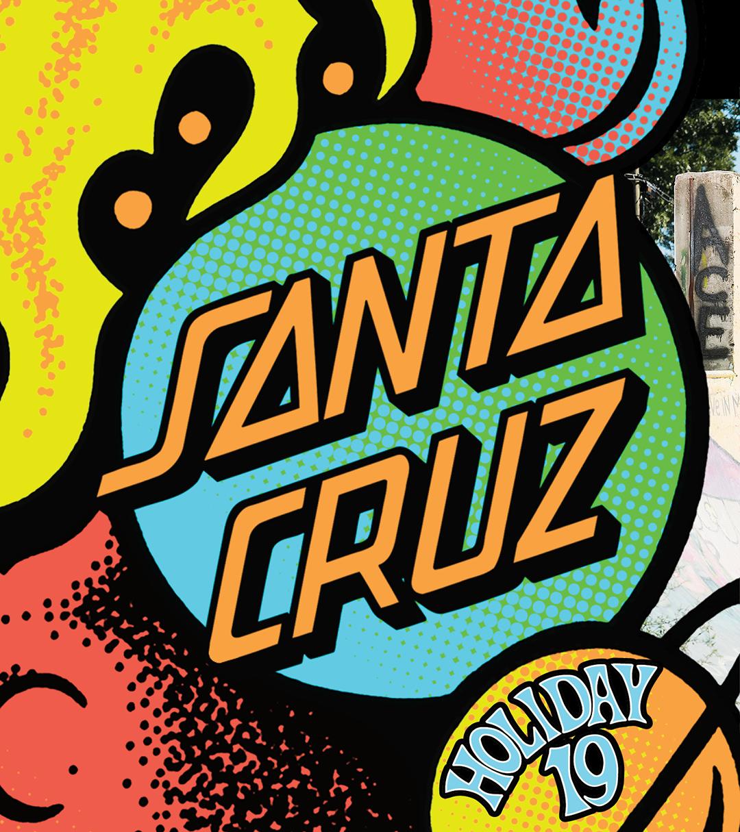 ここへ到着する Santa Cruz Logo Wallpaper サンセゴメ